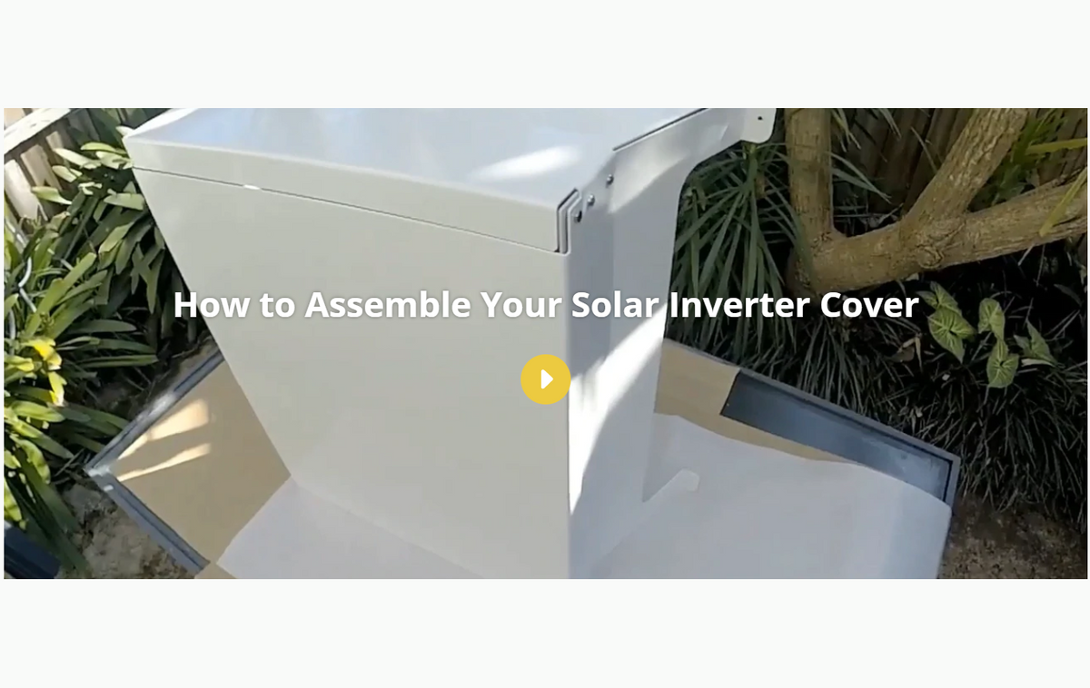 Video: How to Assemble Your Solar Inverter Cover | Sunridge Covers ...