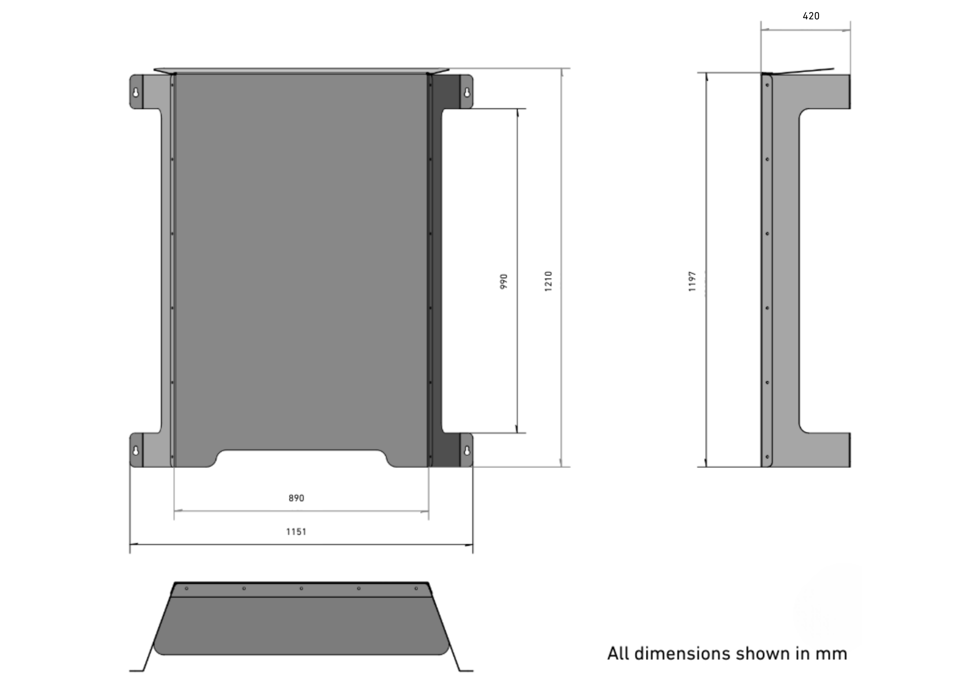 Large battery cover dimensions metric